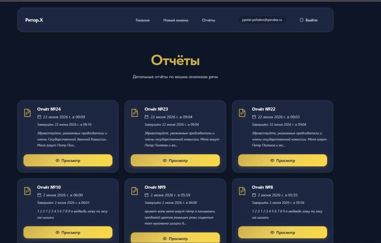 Отчеты